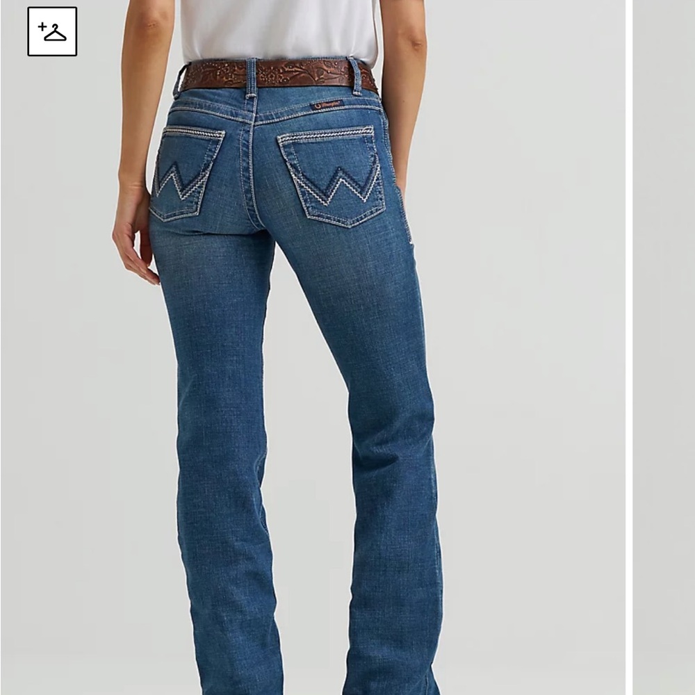 WOMEN'S WRANGLER® ULTIMATE RIDING JEAN WILLOW MID-RISE BOOTCUT